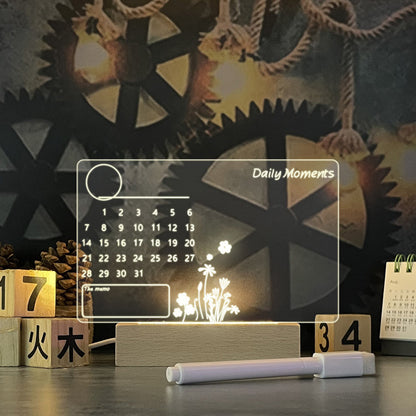 Illuminate Your Space with the ILLUMINOTE™ LED Night Light Message Board – Write, Glow, and Share Your Thoughts!